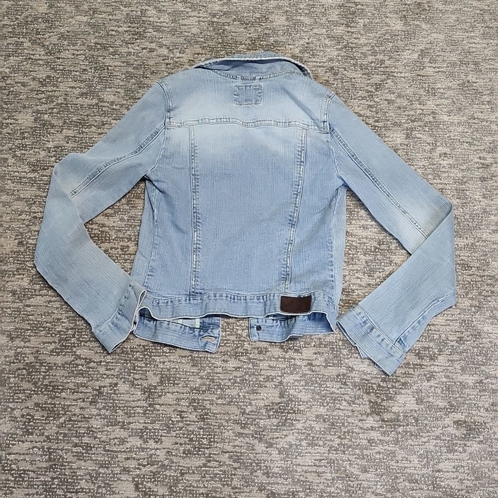 Abercrombie girls denim jean jacket - Picture 9 of 10